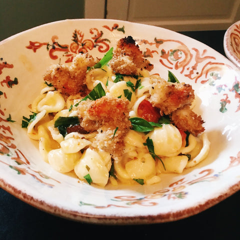 Pasta Recipe: Orecchiette with Shrimp and Tomatoes