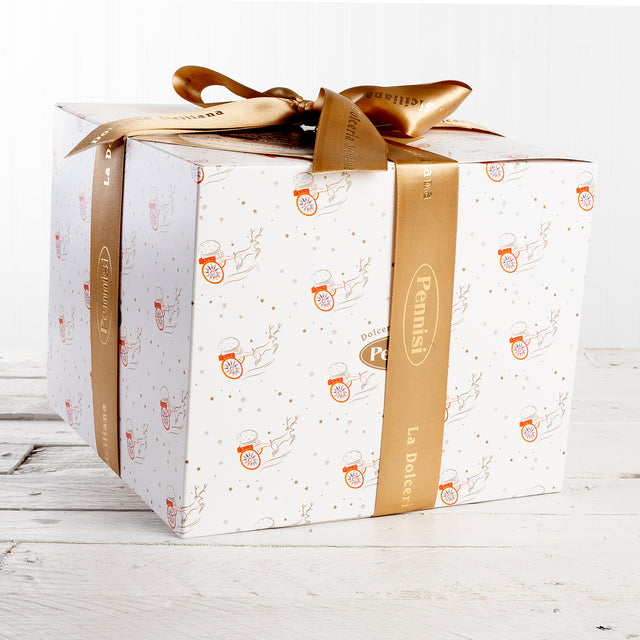 Mandorlato (Almond Glazed) Panettone with Candied Fruit and Raisins - 1.65 lb