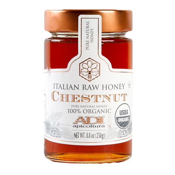 Raw Organic Chestnut Honey - 8.8 oz