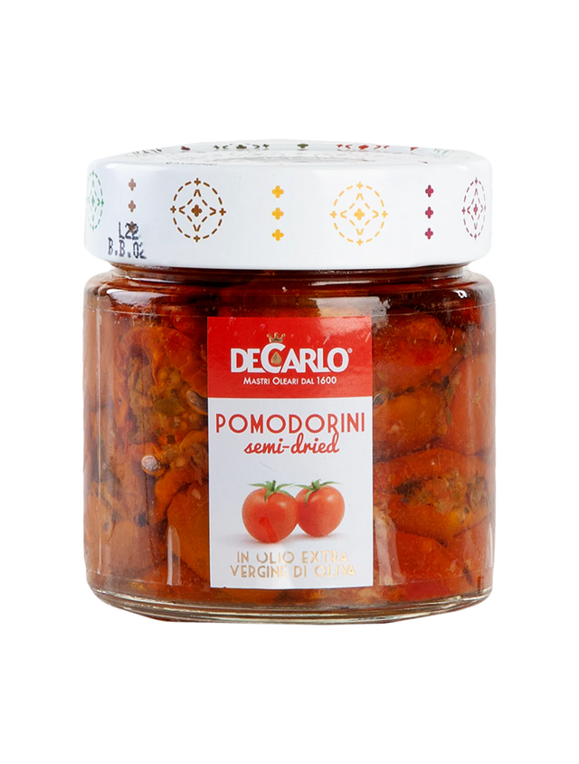 Semi Dried Cherry Tomatoes in Extra Virgin Olive Oil and Spices - 6.7oz