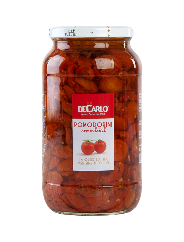 Semi Dried Cherry Tomatoes in Extra Virgin Olive Oil and Spices - 35.2 oz