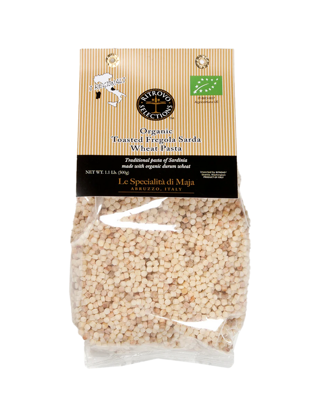 Organic Toasted Fregola Sarda Wheat Pasta - 1.1 lb