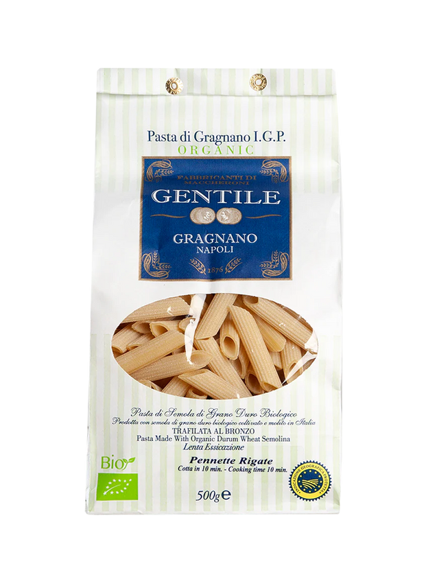 Organic Pennette Rigate Pasta di Gragnano IGP - 17.6 oz