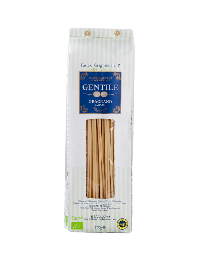 Organic Bucatini Pasta di Gragnano IGP - 17.6 oz