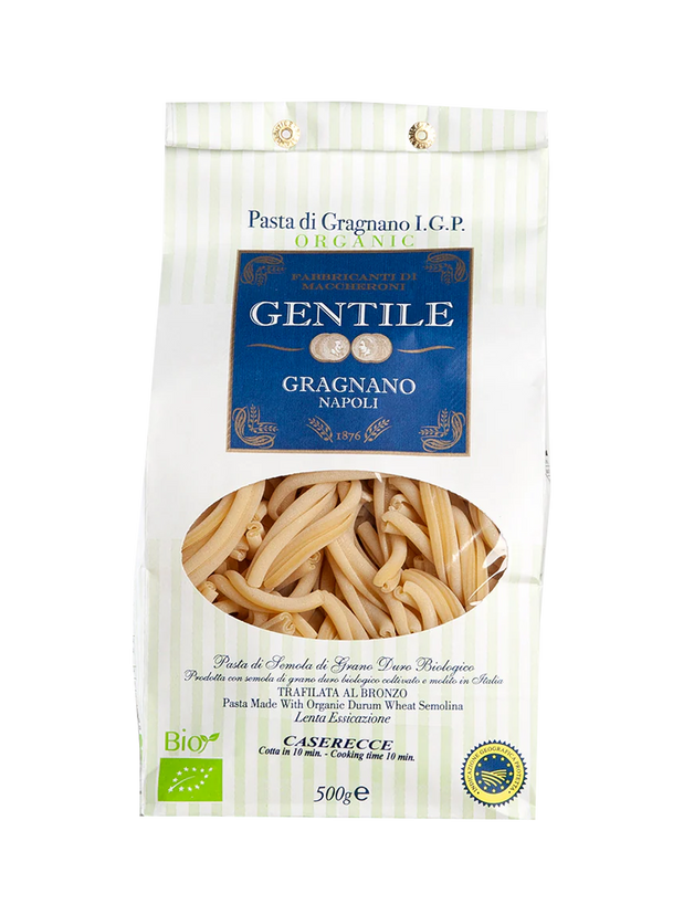 Organic Casarecce Pasta di Gragnano IGP - 17.6 oz