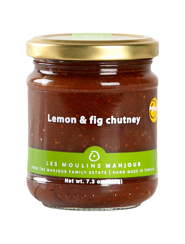 Organic Lemon and Fig Chutney - 7.3 oz