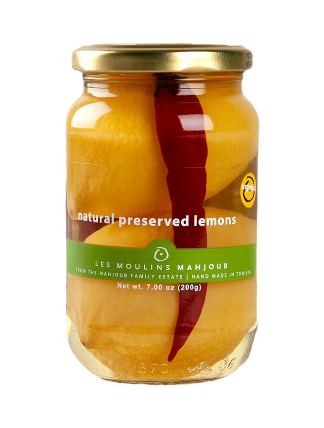 Natural Preserved Lemons (organic) - 7 oz