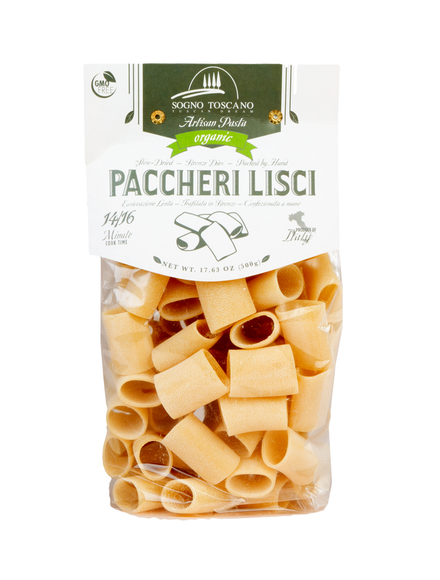 Organic Paccheri Lisci - 17.6 oz