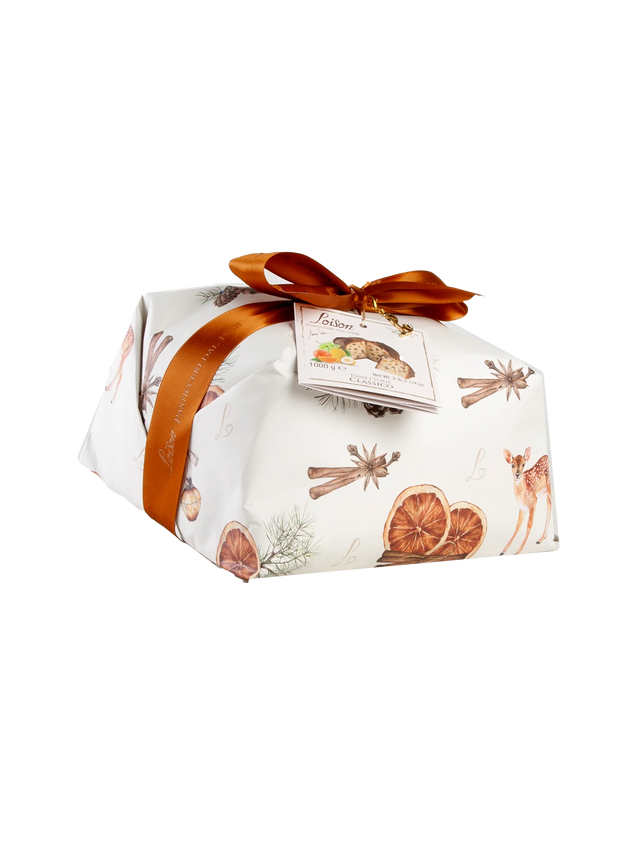 Classic Panettone with Candied Fruit and Raisins - 2.2 lb