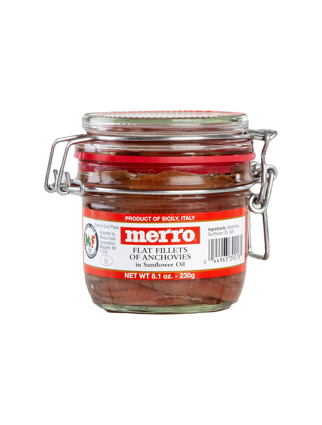 Anchovy Fillets in Oil - 8.1 oz Glass Jar