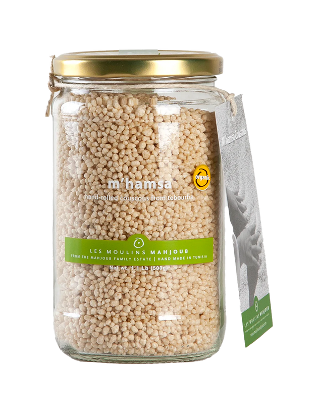 M'Hamsa Hand-rolled Couscous (Organic)- 17.6 oz