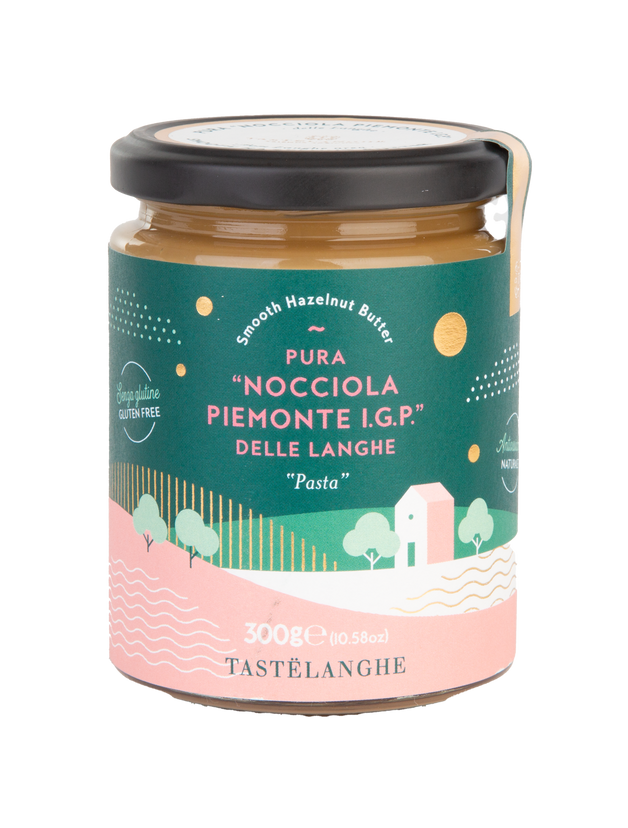 100% Piedmont Langhe IGP Smooth Hazelnut Butter Spread - 10.5 oz