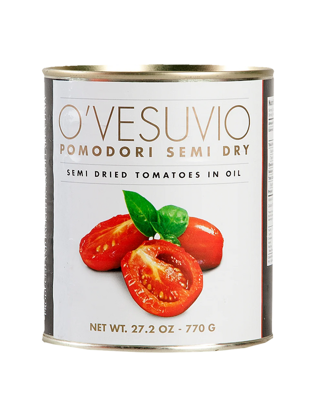 O'Vesuvio Semi Dried Tomatoes in Oil - 27 oz