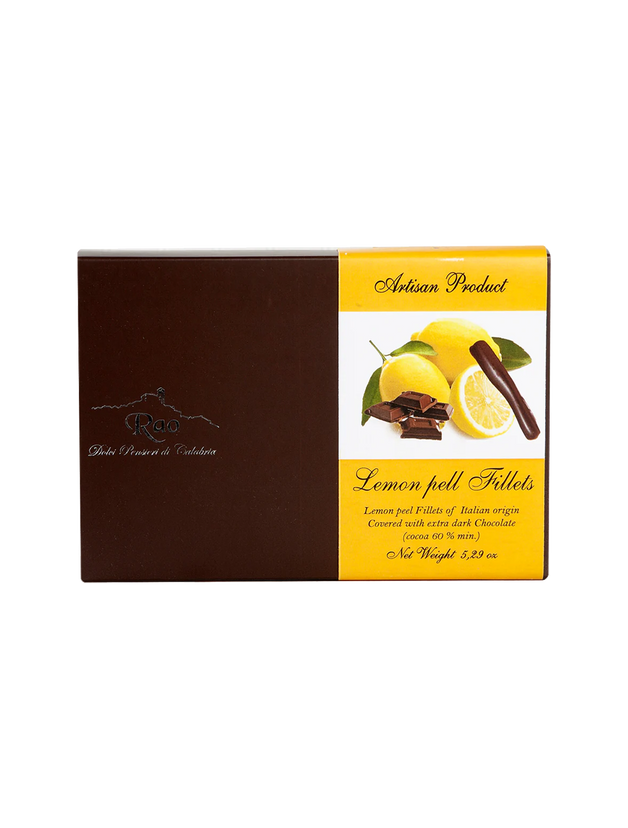 Dark Chocolate Covered Lemon Peels - 5.2 oz