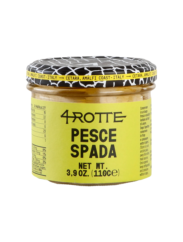 4 Rotte Swordfish Fillets in Olive Oil - 3.88 oz