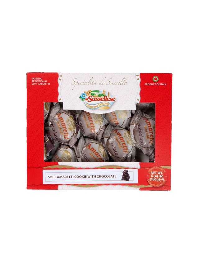 Soft Chocolate Amaretti Cookies - 6 oz