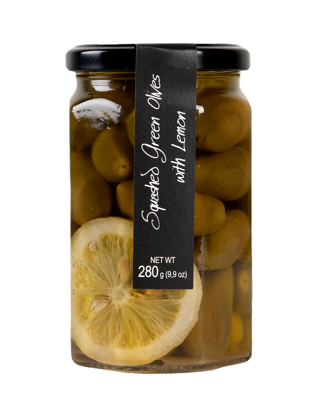 Green Olives w/ Lemon and Olive Oil - 9 oz