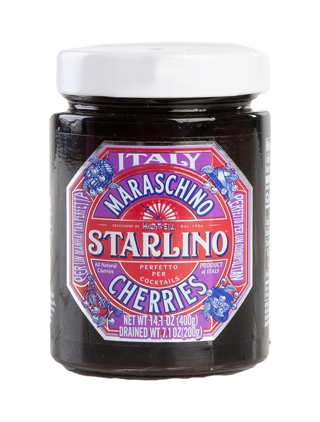 Hotel Starlino Maraschino Cherries in Syrup - 14.1 oz