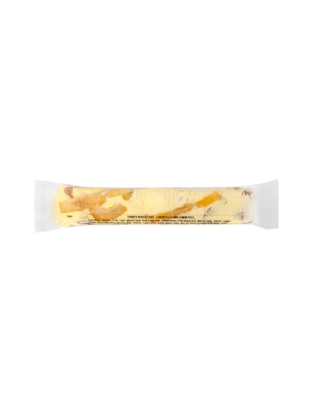 Soft Limoncello, Lemon Peel and Almond Torrone Bar - 3.53 oz