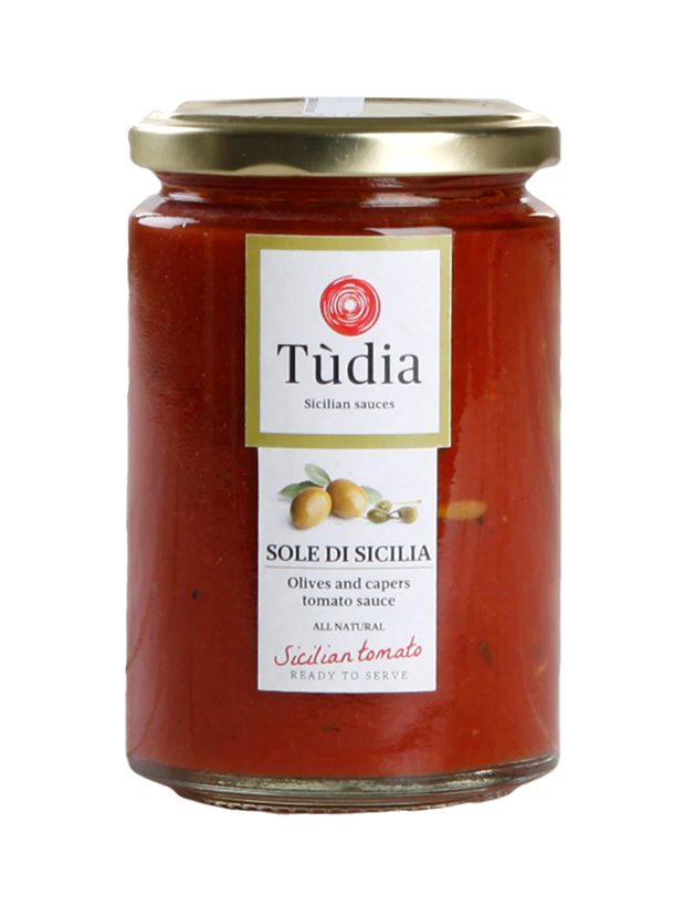 Sole di Sicilia "Olives and Capers" Tomato Sauce - 12 oz