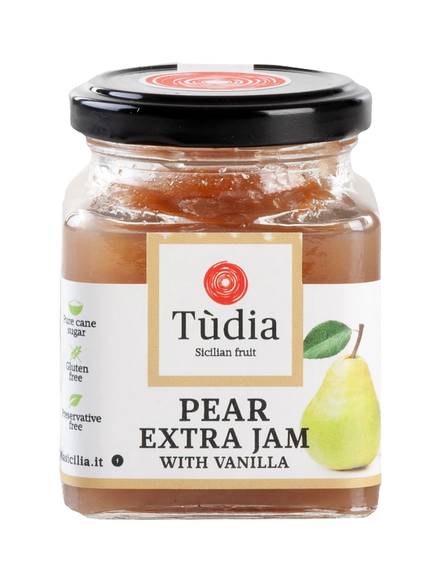 Sicilian Pear Jam with Vanilla - 7.4 oz