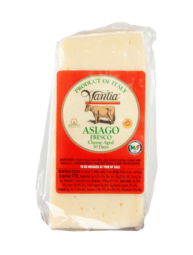 Asiago Fresco PDO - 7 oz. wedge