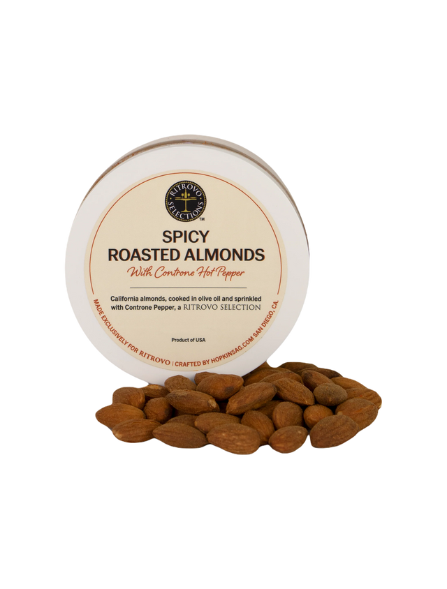 Roasted Almonds with Controne Hot Pepper - 8oz