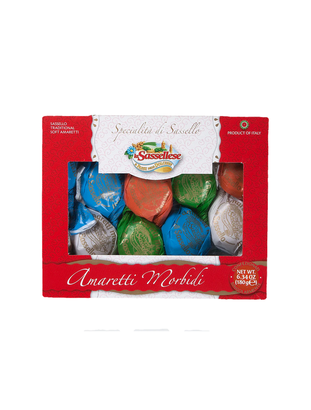 Soft Amaretti Cookies Window Box - 6 oz