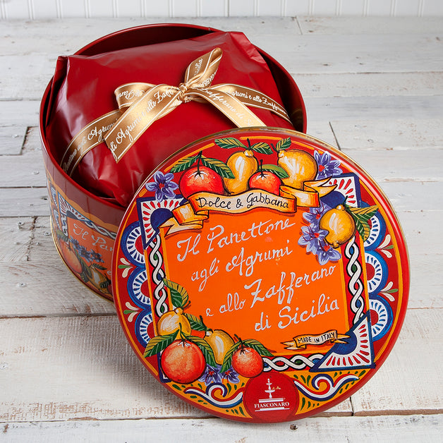 Dolce & Gabbana Citrus and Saffron Panettone Cake - 2.2 lb