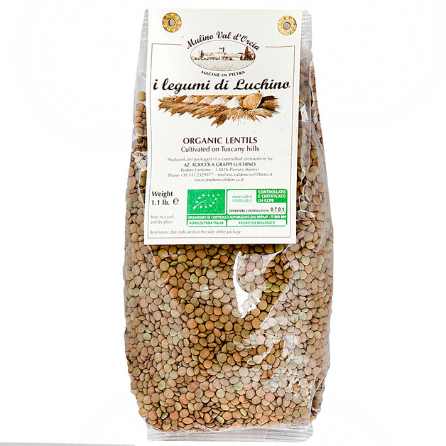 Organic Tuscan Lentils - 17.6oz