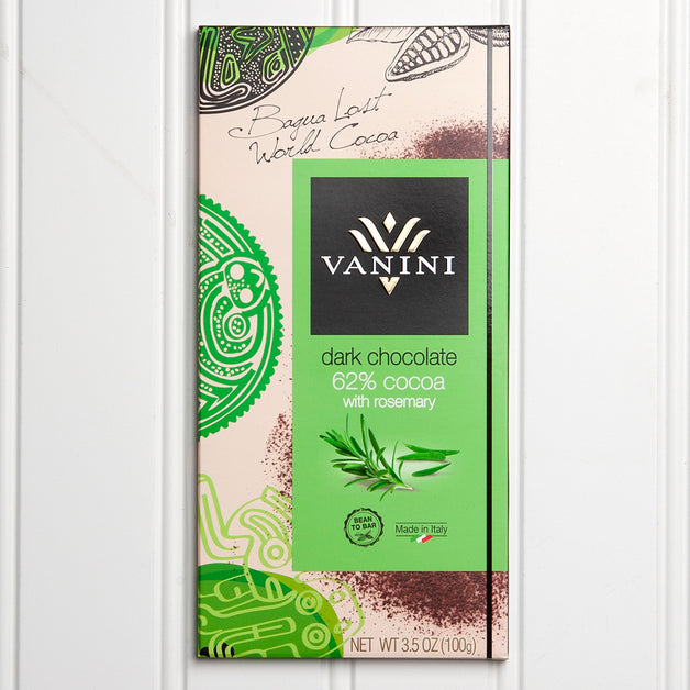 62% Dark Chocolate with Rosemary - 3.5 oz