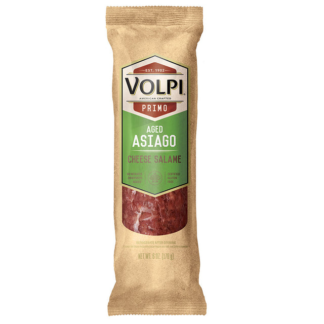 Aged Asiago Salame - 6oz