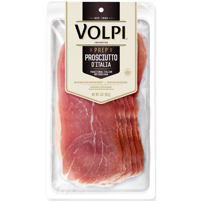 Sliced Imported Prosciutto D'Italia - 3 oz