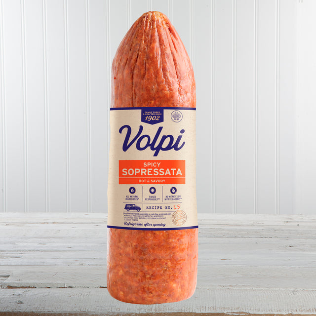 Hot Sopressata Salami - approx. 2.5 lbs