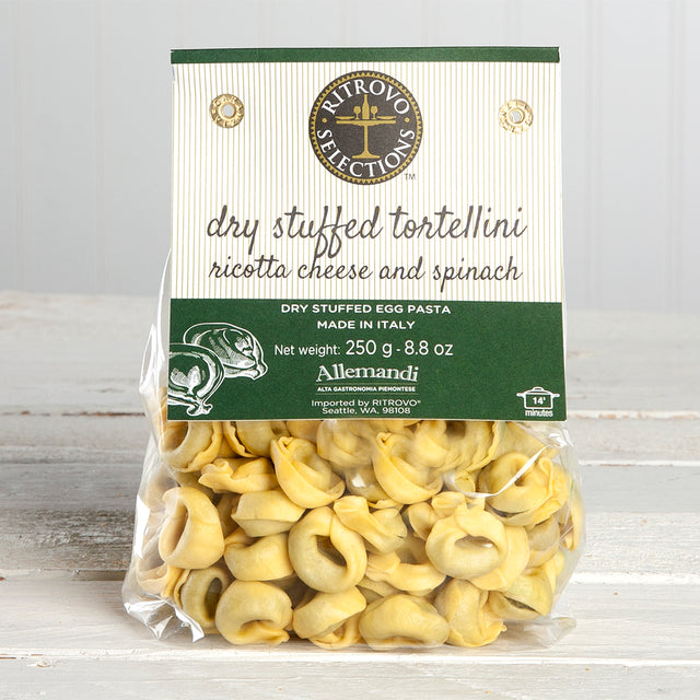 Dry Stuffed Tortellini with Ricotta Cheese and Spinach - 8.8 oz