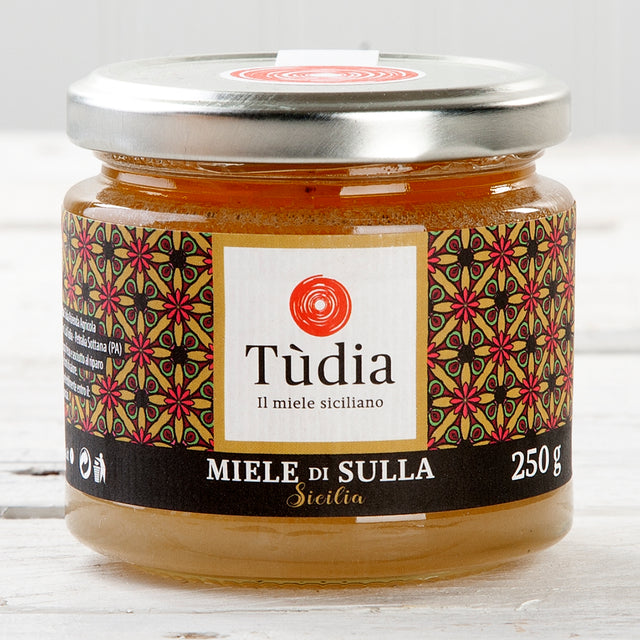 Tudia Raw Organic Sulla Honey - 8.8 oz