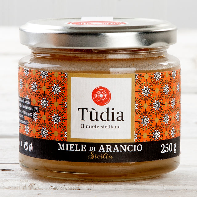 Tudia Raw Organic Orange Blossom Honey - 8.8 oz