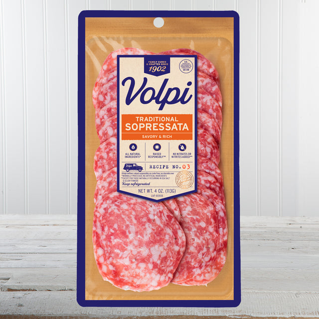 Sopressata Sliced Salami - 4 oz