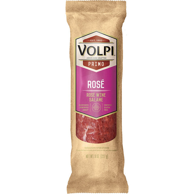 Rose Wine Salame - 8oz